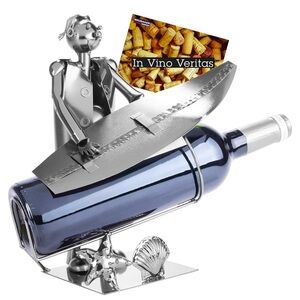 New Brubaker wine bottle holder ‘surfer’